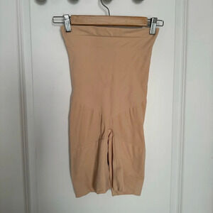 SPANX SCULPTING HIGH-WAISTED MID-THIGH  SHORT size XL